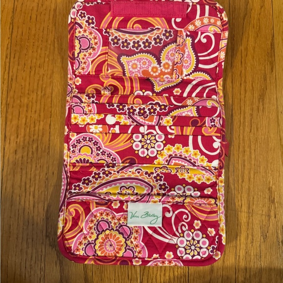 Vera Bradley Pink and Orange Floral Wallet - Picture 2 of 3